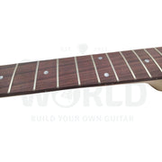 Short-Scale Mahogany G-style Bass Guitar Kit with Maple Neck - Guitar Kit World