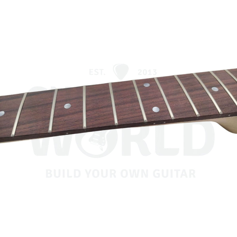 Short-Scale Mahogany G-style Bass Guitar Kit with Maple Neck - Guitar Kit World