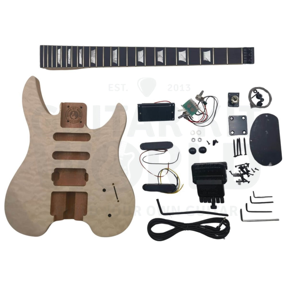 Headless Guitar Kit w/ Mahogany Body Guitar Kit World