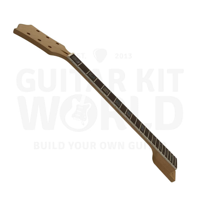 Semi Hollow E35 DIY Guitar Kit with Flamed Maple Top