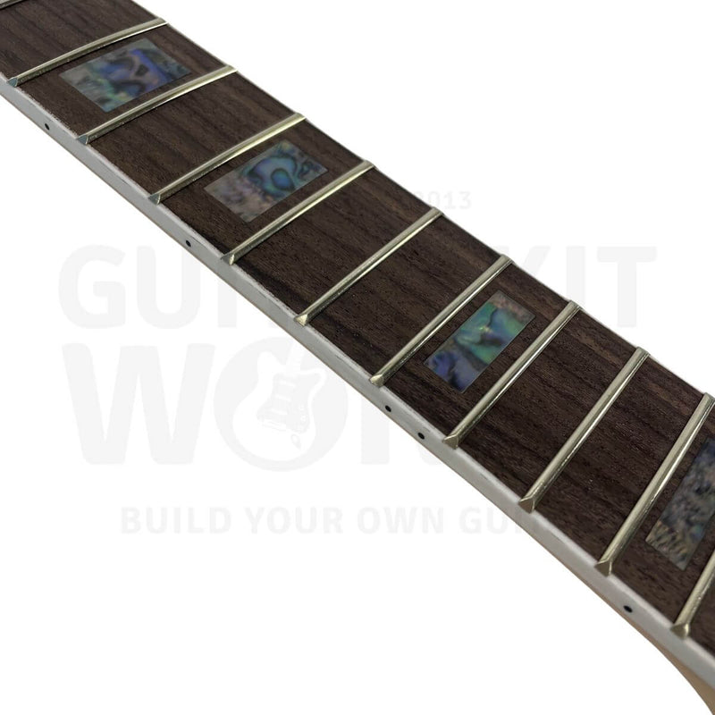 Semi Hollow E35 DIY Guitar Kit with Flamed Maple Top - Guitar Kit World