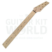 7-string ICE-style Guitar Kit with Basswood Body and Maple Neck with Skunk Stripe - Guitar Kit World