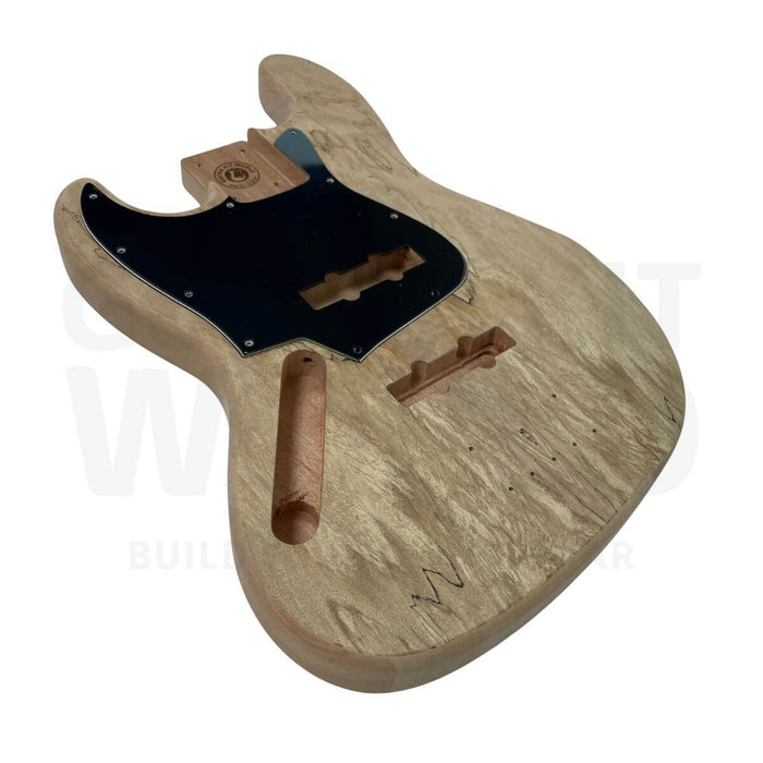 Left Hand JM Bass Build Kit with Mahogany Body and Ebony Fretboard