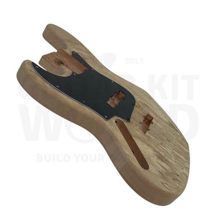 Left Hand JM Bass Build Kit with Mahogany Body and Ebony Fretboard