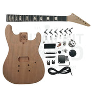 Kr Mahogany Body Guitar Kit With Ebony Fretboard
