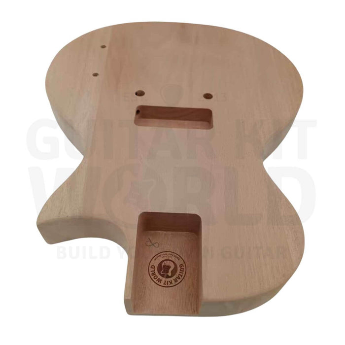 Junior Single Cut Guitar Kit with Mahogany Body and Set Neck