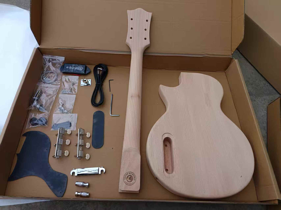 Junior Single Cut Guitar Kit with Mahogany Body and Neck