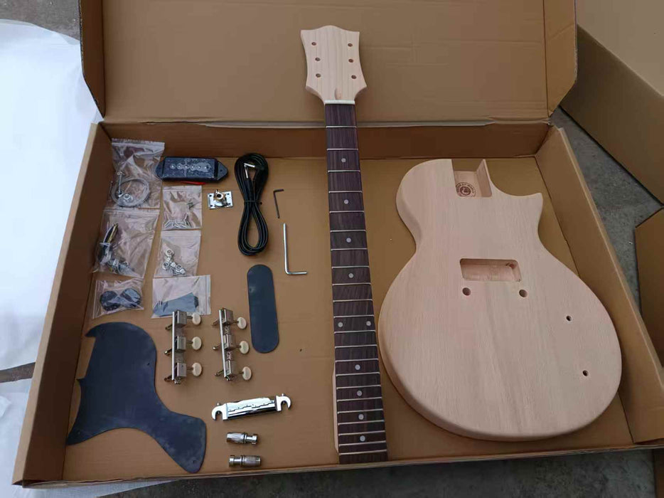 Junior Single Cut Guitar Kit with Mahogany Body and Neck