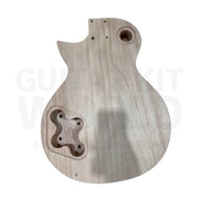 LP Style Electric Guitar with Mahogany Body, Ebony Fretboard & Humbuckers - Guitar Kit World