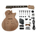 Mahogany Body LP-Style Guitar Kit with P90 Pickups with Black Hardware - Guitar Kit World