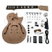 Semi-Hollow LP-style Mahogany Guitar Kit with 22 Frets, Chrome Hardware - Guitar Kit World