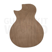 Semi-Hollow LP-style Mahogany Guitar Kit with 22 Frets, Chrome Hardware - Guitar Kit World
