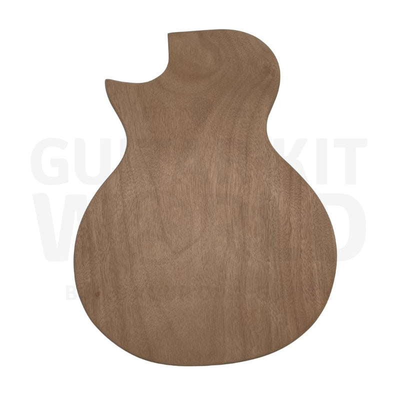 Semi-Hollow LP-style Mahogany Guitar Kit with 22 Frets, Chrome Hardware - Guitar Kit World