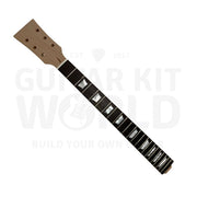Semi-Hollow LP-style Mahogany Guitar Kit with 22 Frets, Chrome Hardware - Guitar Kit World