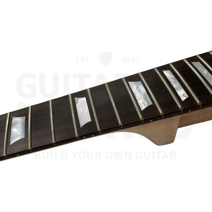 Semi-Hollow LP-style Mahogany Guitar Kit with 22 Frets, Chrome Hardware - Guitar Kit World