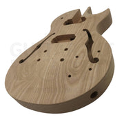 Ash L2 Baritone 30" Semi-Hollow Archtop Guitar Kit - Guitar Kit World