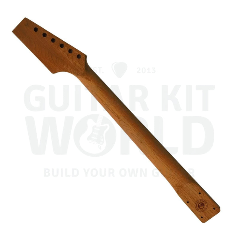 Mahogany S-Style Guitar Kit With Roasted Maple Neck