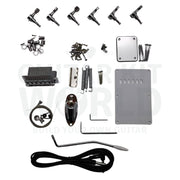 Mahogany S-Style Guitar Kit With Roasted Maple Neck