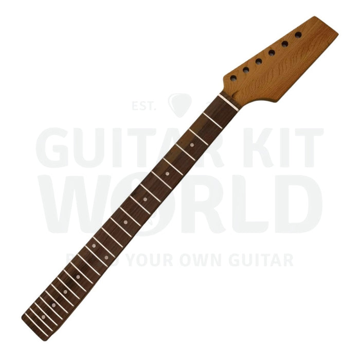 Mahogany S-Style Guitar Kit With Roasted Maple Neck