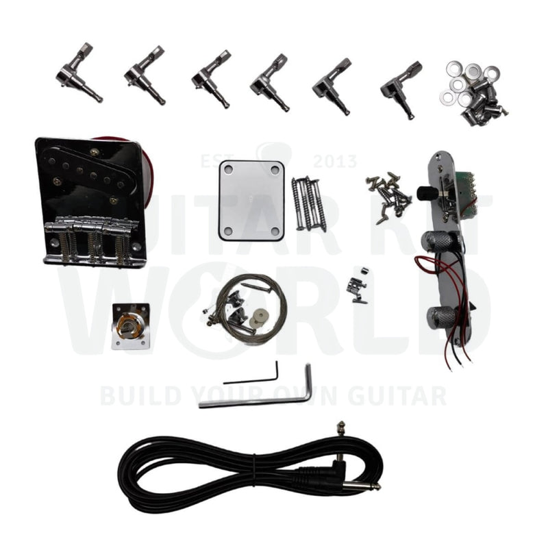 Mahogany T-Style Kit With Roasted Maple Fretboard