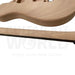 Mahogany NI-style Guitar Kit with Quilted Maple Veneer, Ebony Fretboard - Guitar Kit World
