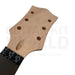 Mahogany NI-style Guitar Kit with Quilted Maple Veneer, Ebony Fretboard - Guitar Kit World