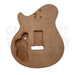 Mahogany NI-style Guitar Kit with Quilted Maple Veneer, Ebony Fretboard - Guitar Kit World