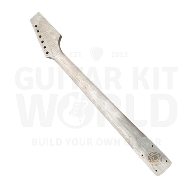 Left-Hand ST-Style Electric Guitar Kit with Mahogany Body, Maple Neck - Guitar Kit World