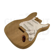 ST-Style Electric Guitar Kit with Mahogany Body, 21-Fret Maple Neck - Guitar Kit World