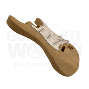 ST-Style Electric Guitar Kit with Mahogany Body, 21-Fret Maple Neck - Guitar Kit World