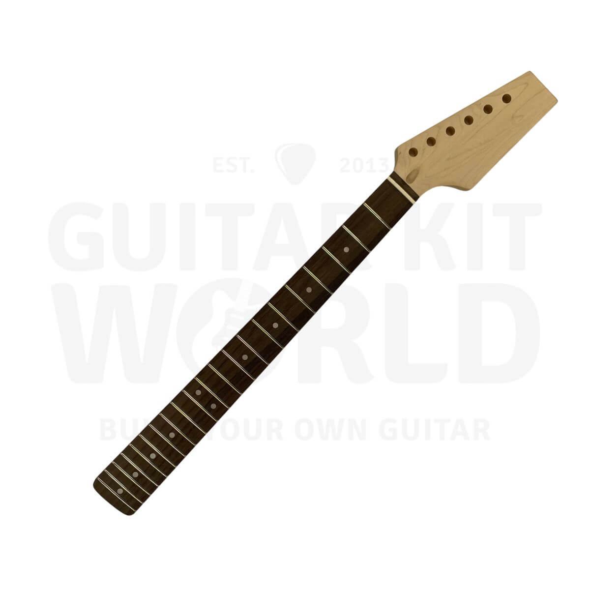 Mahogany ST-Style DIY Guitar Kit 21-Fret Maple Neck | GKW — Guitar