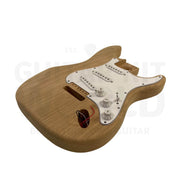ST-Style Electric Guitar Kit with Mahogany Body, 22-Fret Maple Neck - Guitar Kit World
