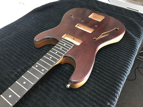 finishing guitar kit