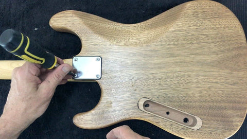 placing the neck plate cushion