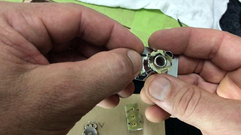 installing the input jack wires
