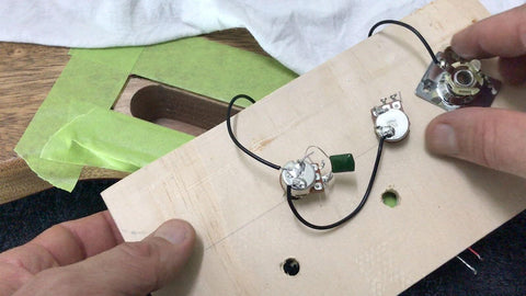 install the ground wire