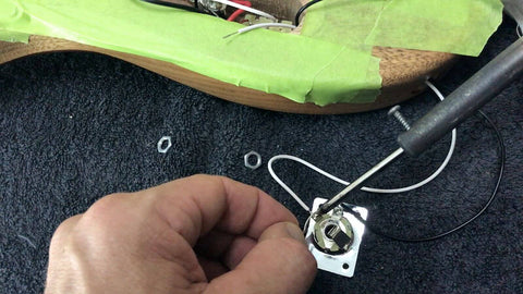 connecting input jack to volume pot