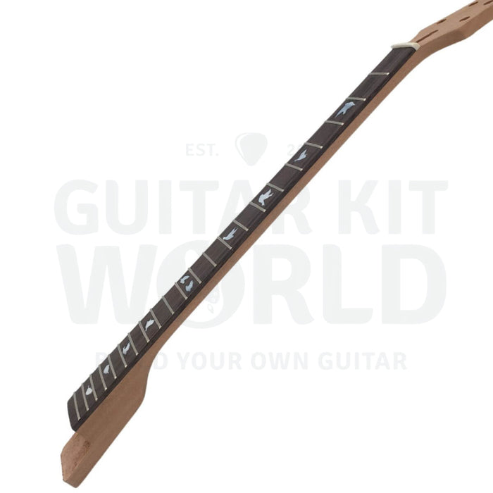Semi-hollow Offset Body Guitar Kit with Quilted Maple Veneer