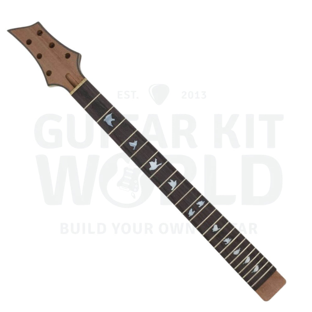 Semi-hollow Offset Body Guitar Kit with Quilted Maple Veneer | Guitar ...