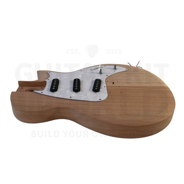 Mahogany TR Guitar Kit with Bolt On Neck, SSS Pickups, Rosewood Fretboard