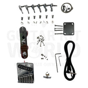 Basswood Body TE Guitar Kit with Bolt-On Maple Maple Skunk Striped Neck - Guitar Kit World