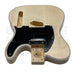 Basswood Body TE Guitar Kit with Bolt-On Maple Maple Skunk Striped Neck - Guitar Kit World