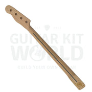 Basswood T-style Bass Guitar Kit with Maple Neck and Skunk Stripe - Guitar Kit World