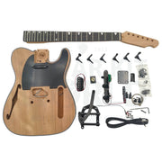 Semi-hollow Mahogany T-style kit with Vibrato Tailpiece - Guitar Kit World