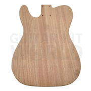 Semi-hollow Mahogany T-style kit with Vibrato Tailpiece - Guitar Kit World