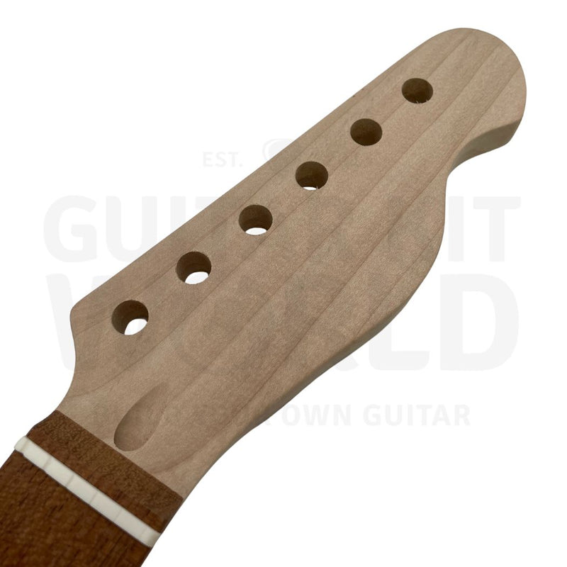 Mahogany TE Semi-Hollow DIY Guitar Kit with Pau Ferro Fretboard - Guitar Kit World