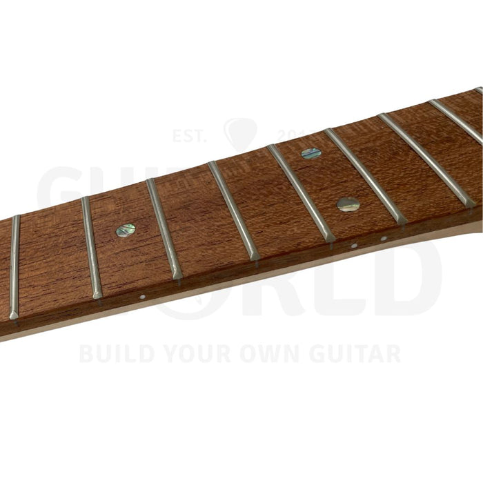 Mahogany TE Semi-Hollow DIY Guitar Kit with Pau Ferro Fretboard - Guitar Kit World