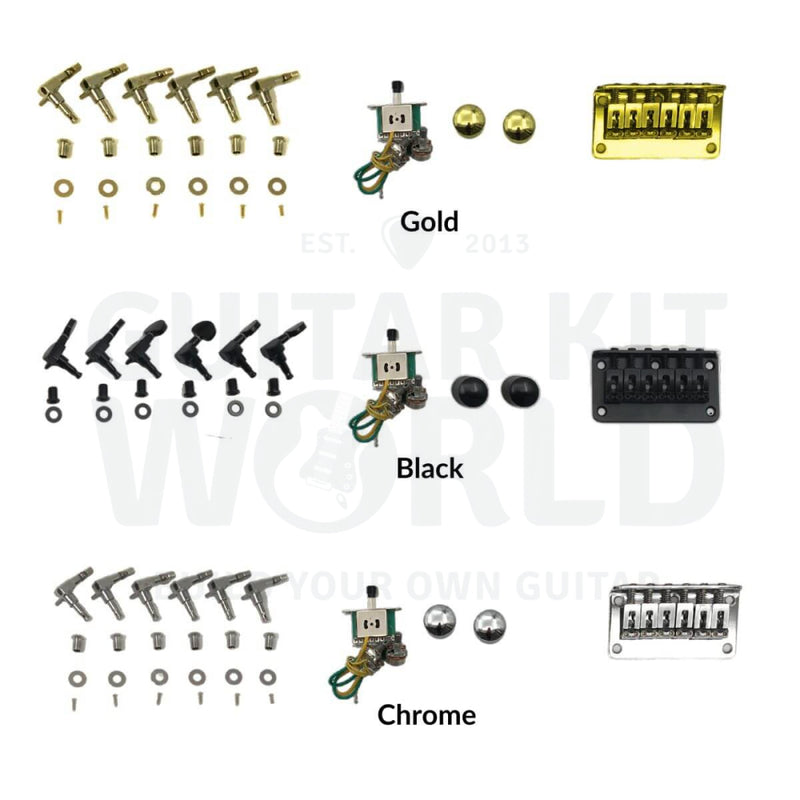 Te Semi-Hollow Guitar Kit Teh