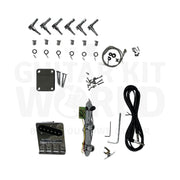 Mahogany TE Style Guitar Kit with Maple Neck, Rosewood Fretboard - Guitar Kit World