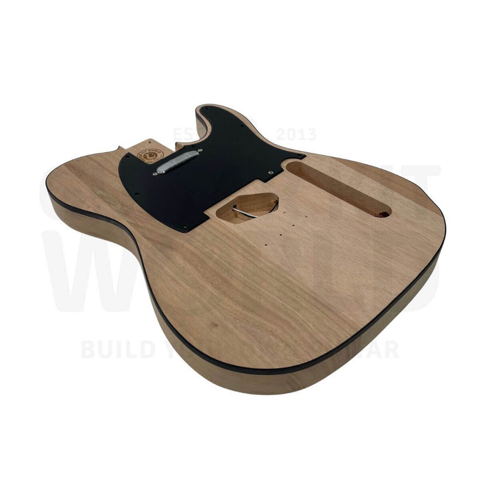 Mahogany TE Style Guitar Kit with Maple Neck, Rosewood Fretboard